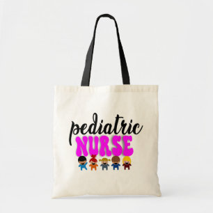 Custom tote bag, peds nurse, for the nurse bag