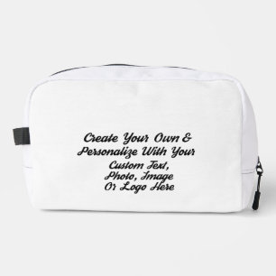 Custom Tote Travel Bag - Personalised Cosmetic Bag