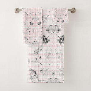 Custom Towel Set Bath, Hand & Washcloth