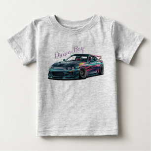 Custom Toyota Supra with Racing Decals T-Shirt