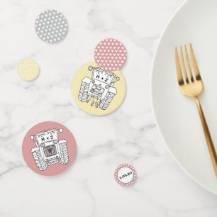 Custom Tractor Country Wedding Table Confetti