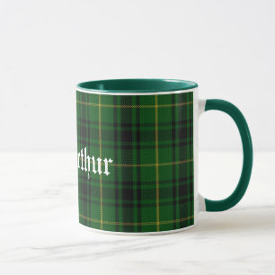 Custom Traditional MacArthur Tartan Plaid Mug