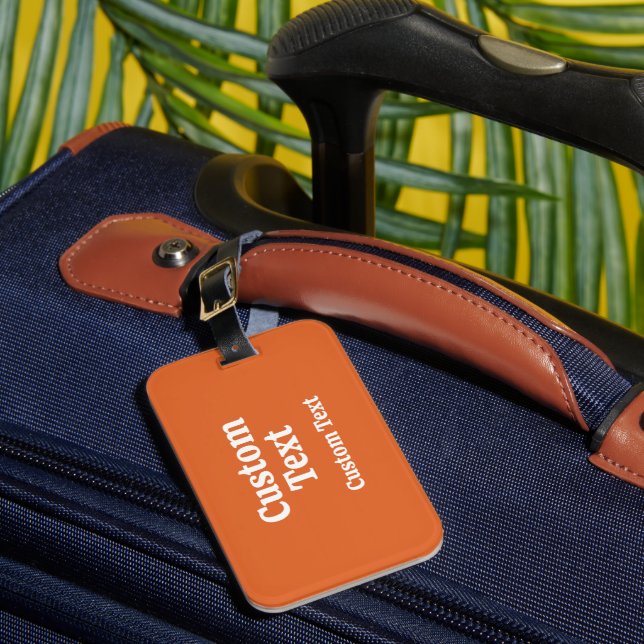 Custom Travel ID Luggage Tag (Front Insitu 1)