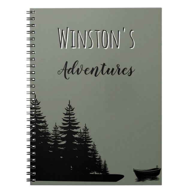 Custom Traveller Camping  Notebook (Front)
