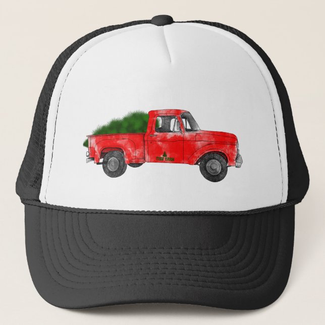 Custom Tree Farm Trucker Hat (Front)
