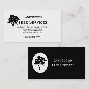 Custom Tree Services Business Card