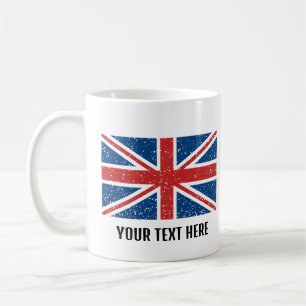 Custom Trendy British flag Coffee Mug