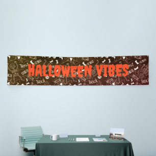 Custom Trick-or-Treat Banner - Halloween Party Dec
