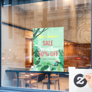 custom Tropical End of Season Sale Business Ads
