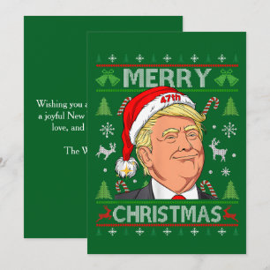 Custom Trump Christmas Card
