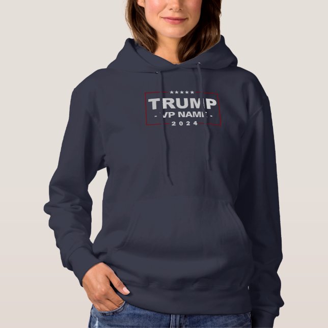 Custom Trump Vice President 2024 Hoodie (Front)