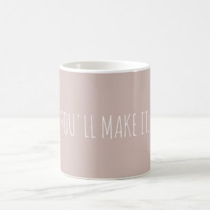 Custom Trust Your Intuition Encouraging Modern Coffee Mug