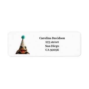 Custom turtle party place settings