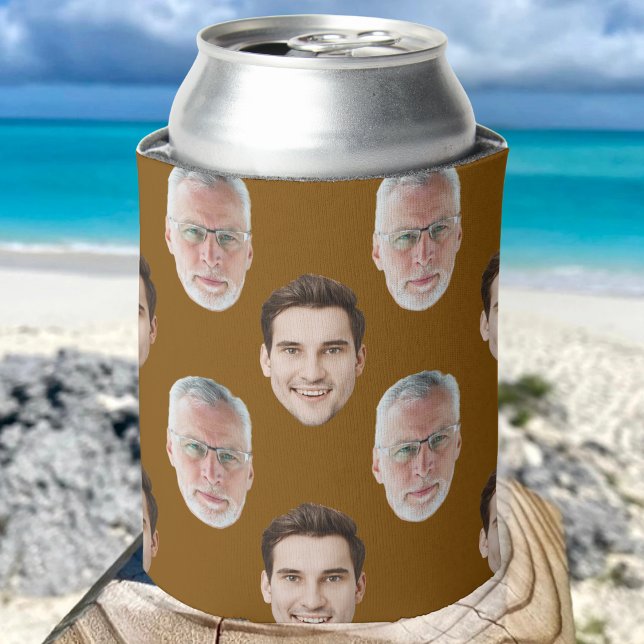 Custom Two Face 20th 30th 40th 50th Birthday Party Can Cooler (Creator Uploaded)