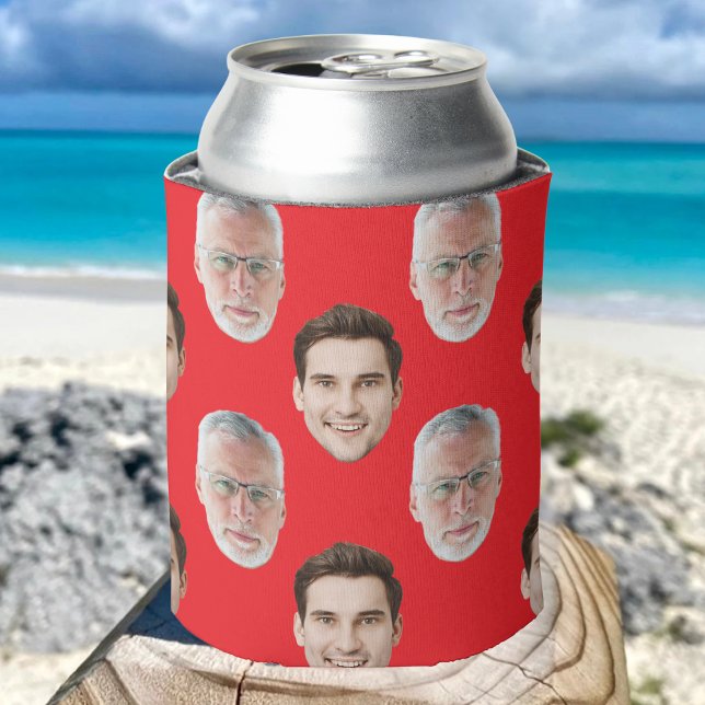 Custom Two Face 20th 30th 40th 50th Birthday Party Can Cooler (Creator Uploaded)