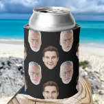 Custom Two Face 20th 30th 40th 50th Birthday Party Can Cooler<br><div class="desc">Custom Two Face Happy Birthday Decoration Supplies Party Hat</div>