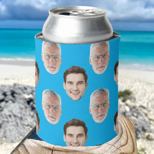 Custom Two Face 20th 30th 40th 50th Birthday Party Can Cooler