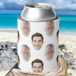 Custom Two Face 20th 30th 40th 50th Birthday Party Can Cooler