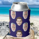 Custom Two Face 20th 30th 40th 50th Birthday Party Can Cooler<br><div class="desc">Custom Two Face Happy Birthday Decoration Supplies Party Hat</div>