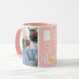 Custom Two Photo Best Nana Mug