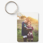 Custom Two Photo Double Sided Aluminium Keychain