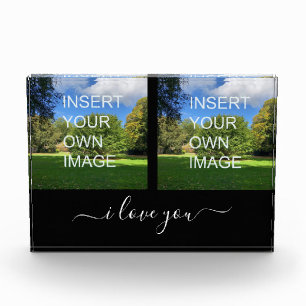 Custom Two Photo I Love You Script