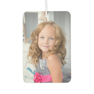 Custom Two-sided Family Photo Personalised Car Air Car Air Freshener
