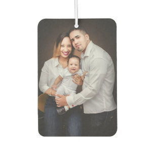 Custom Two-sided Family Photo Personalised Car Air Freshener