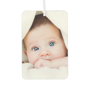 Custom Two Sided Kids Family Photo Car Air Freshener
