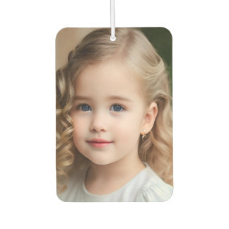 Custom Two-Sided Photo Car Air Freshener