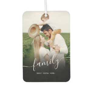 Custom Two-Sided Photo Car Air Freshener