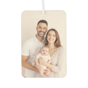 Custom Two-Sided Photo Car Air Freshener