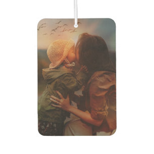 Custom Two-Sided Photo Car  Air Freshener