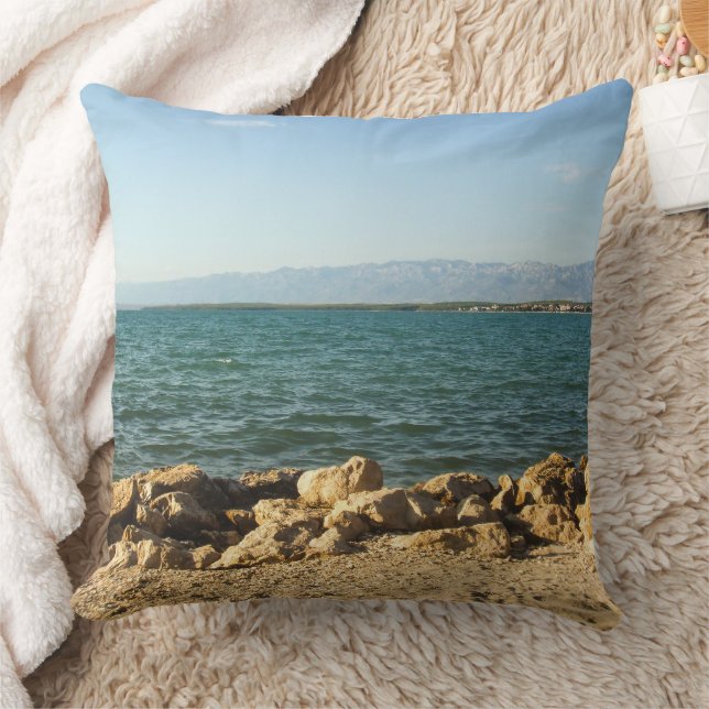 Custom Two-Sided Photo Personalised Throw Pillow (Blanket)