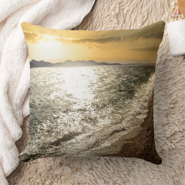 Custom Two-Sided Photo Personalised Throw Pillow (Blanket)