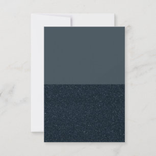 Custom Two-Tone RSVP – Charcoal & Noise Split Card