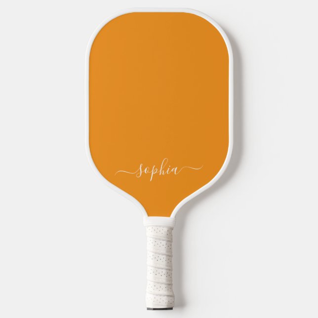 Custom Typography Name  Pickleball Paddle (Front)