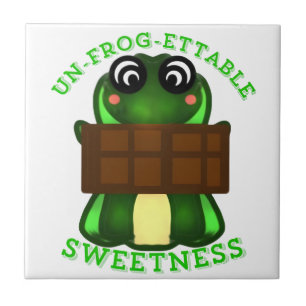 Custom Un-frog-ettable Sweetness Frog Gift T-Shirt Tile