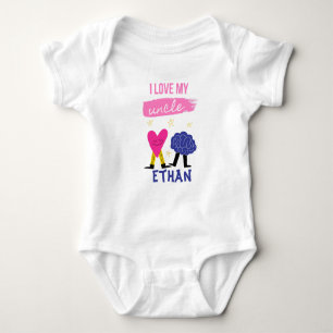 Custom Uncle Baby Bodysuit