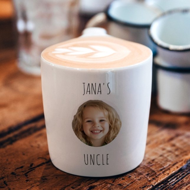 Custom Uncle | Personalised Photo Espresso Cup (Creator Uploaded)
