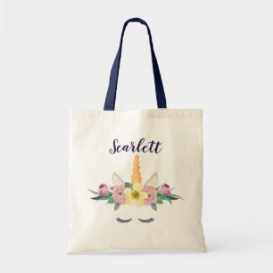 Custom Unicorn Tote Bag