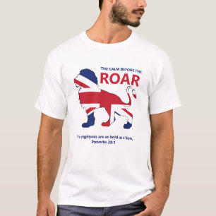 Custom UNION JACK Lion T-Shirt