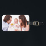 Custom Unique Personalised Luggage Tag<br><div class="desc">personalised luggage tags with business ID insert on the back - from Ricaso</div>