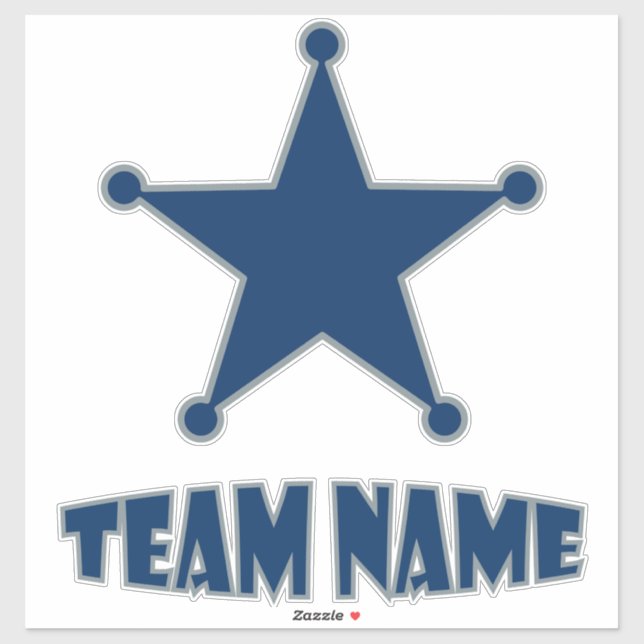 Custom Unique Personalised Star (Sheet)