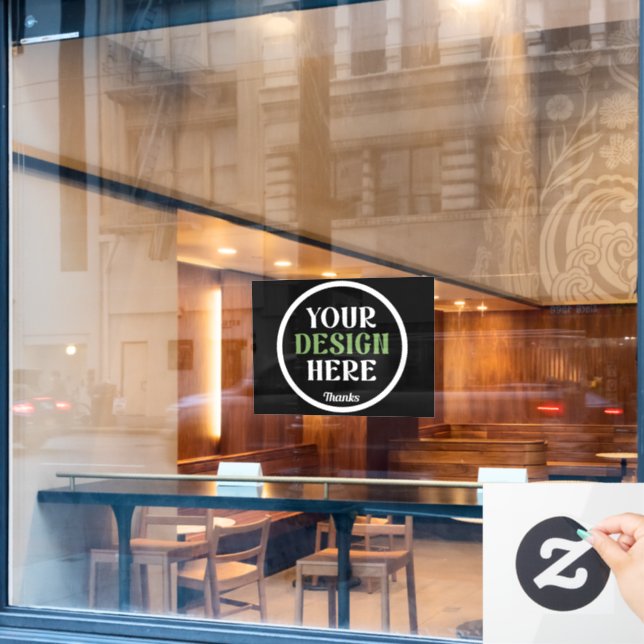 custom, unique, sleek & minimalist (Cafe Window)
