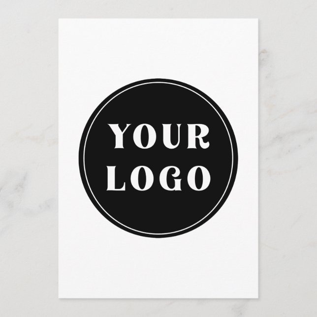 custom, unique, sleek & minimalist advice card (Front)