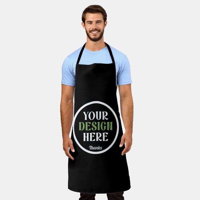 custom, unique, sleek & minimalist apron (Worn)