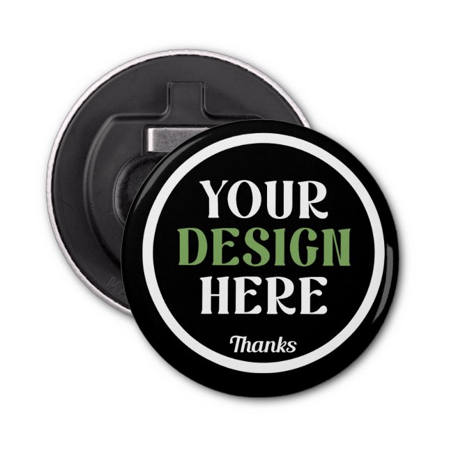 custom, unique, sleek & minimalist bottle opener (Front)