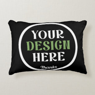 custom, unique, sleek & minimalist decorative cushion