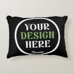 custom, unique, sleek & minimalist decorative cushion<br><div class="desc">This design is accessible to all. Feel free to customise the logo,  images,  text,  and colours according to your preferences. Thank you very much.</div>